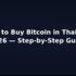 How to Start Forex Trading in Thailand — Step-by-Step 2026